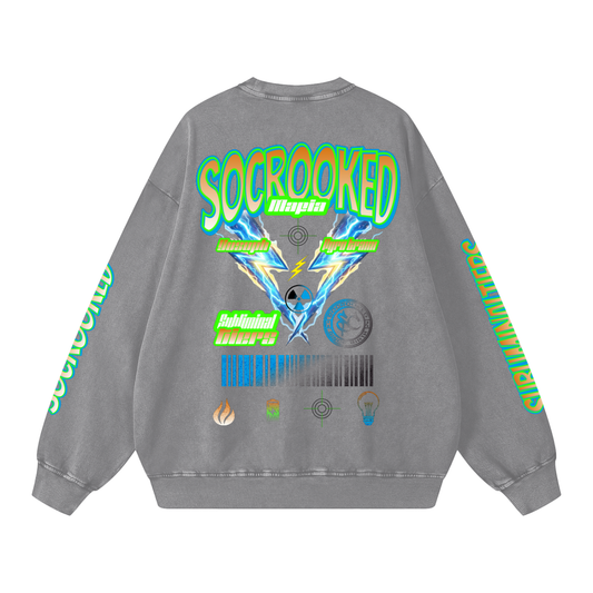 SUB-CROOKED X ENERGY Oversized Sweatshirt