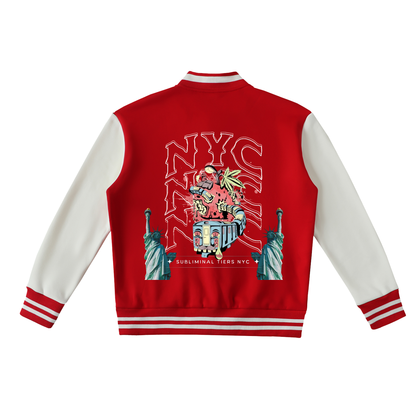 SubliminalTiers NYC Varsity Jacket