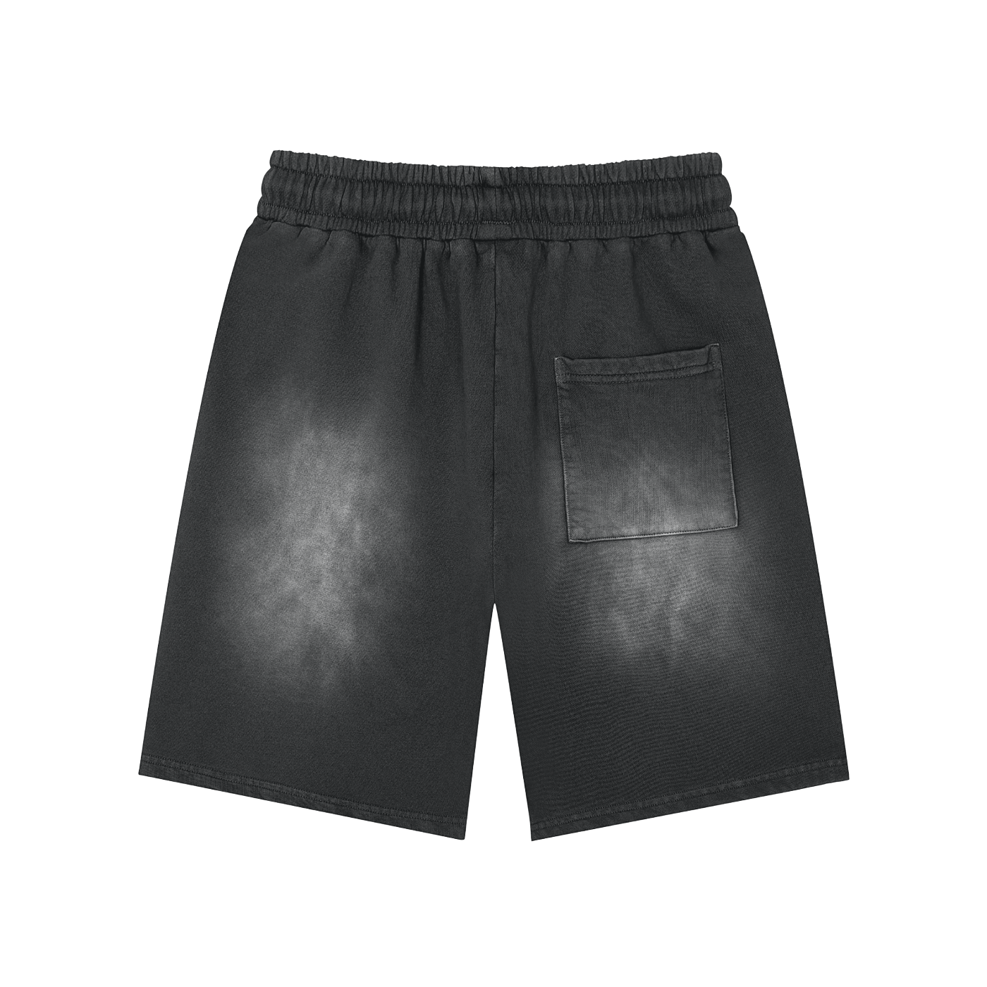 “City of Champs” Typography Faded Shorts