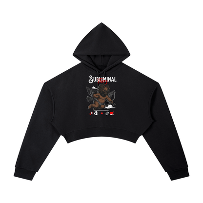 Infrared Day x Cropped Hoodie