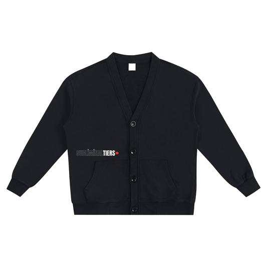 Snow Washed Sweat Cardigan