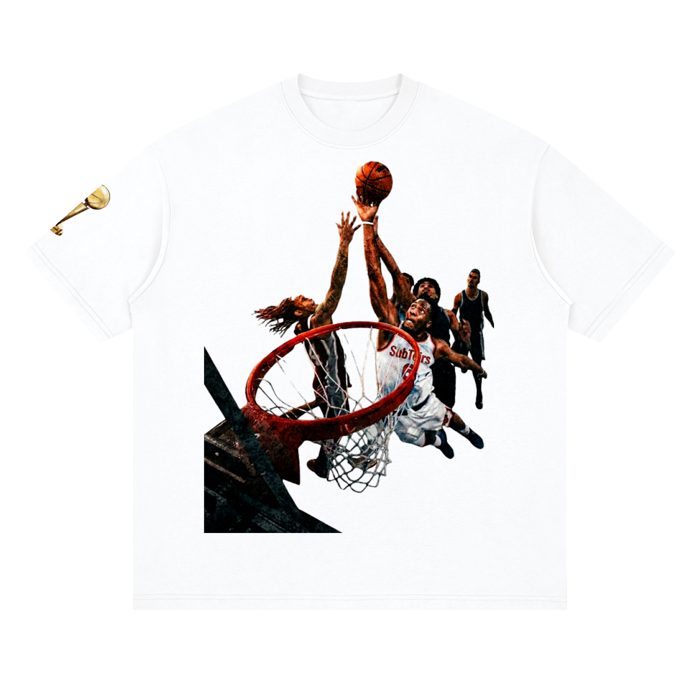 Streetwear Loose Drop Shoulder T-Shirt