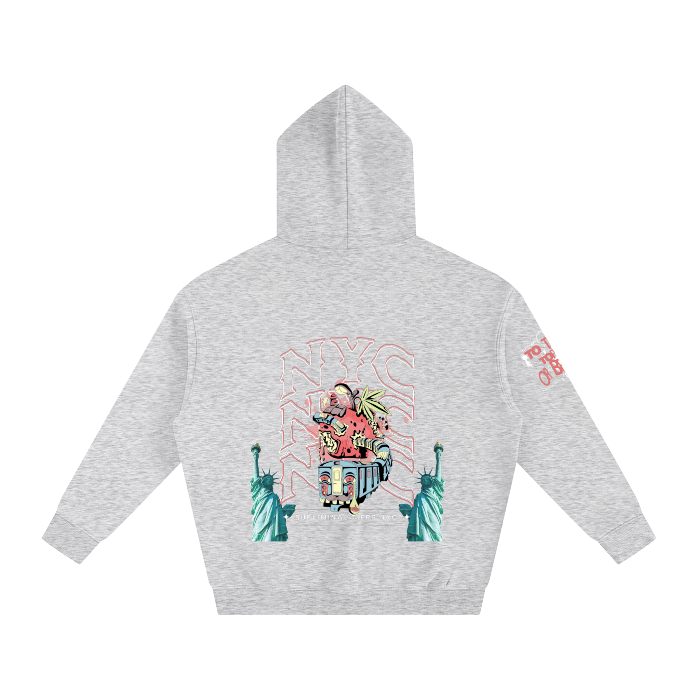 The Oath SubTiers Oversize Fleeced Hoodie
