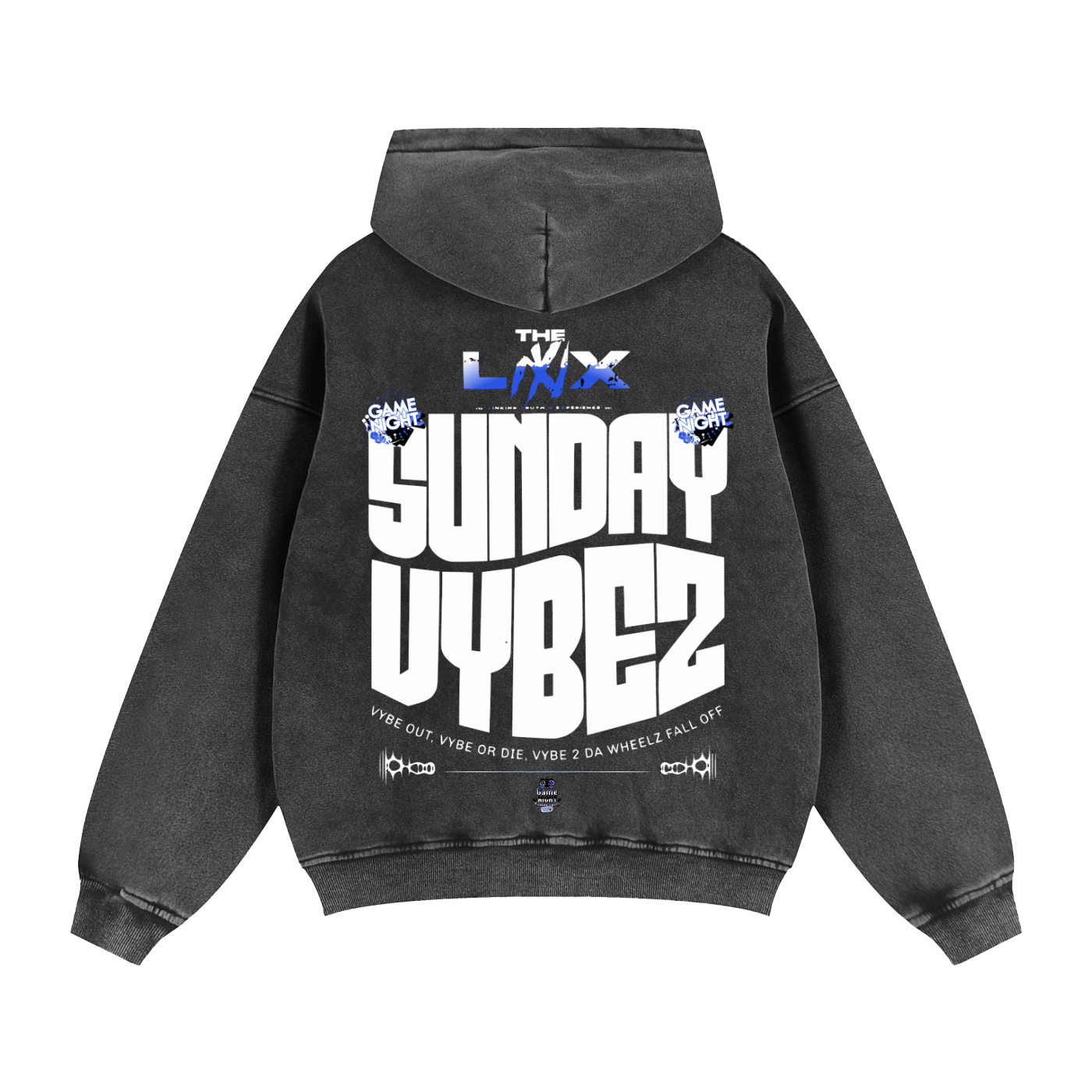 L.Y.N.X. Sunday Vybez x Double Zip Hoodie