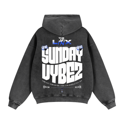 Sunday Vybez w/ The L.Y.N.X. x Double Zip Hoodie