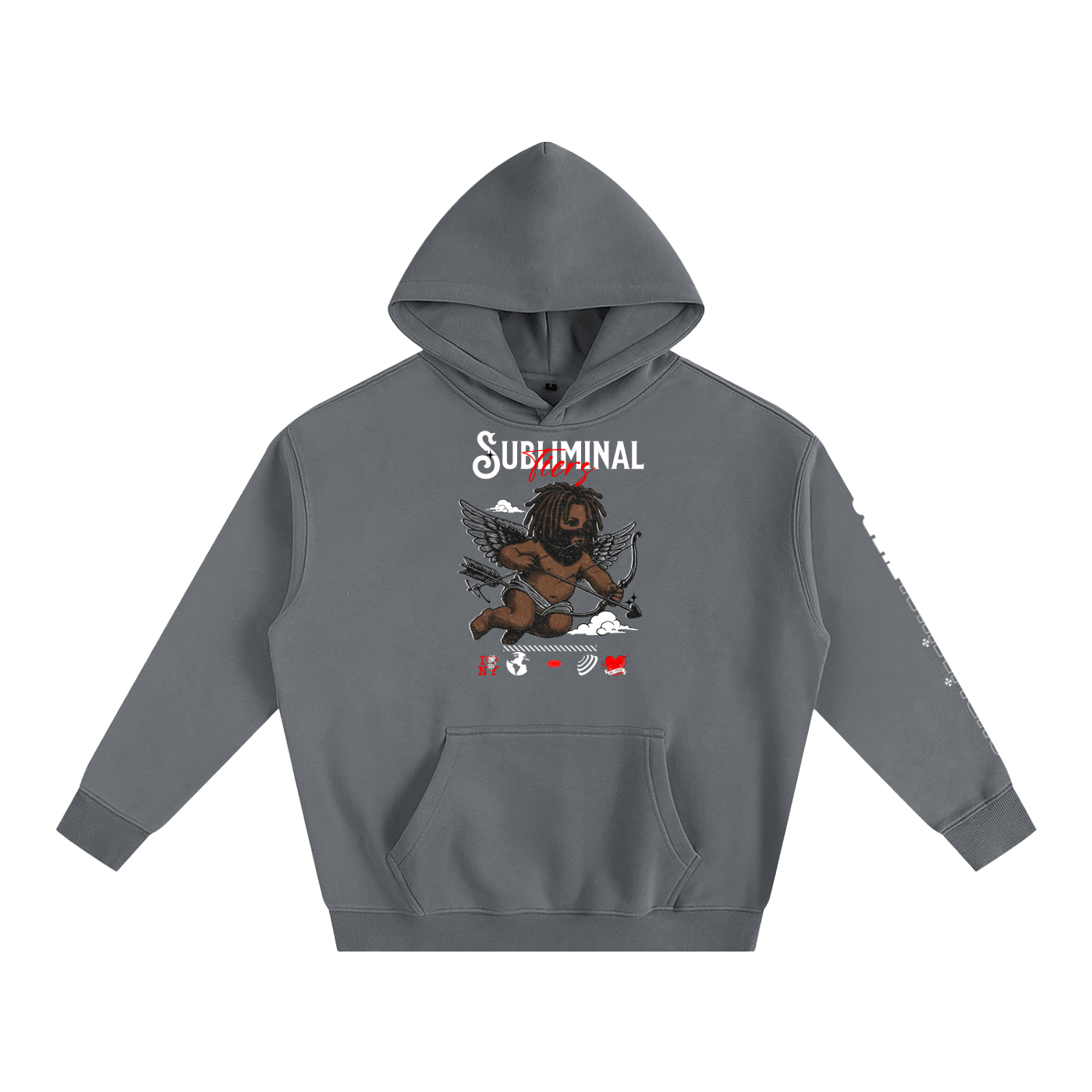 Infrared Day Oversize  Hoodie