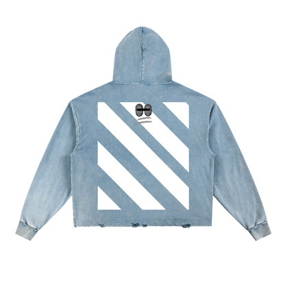 Love is Love x Keep it 2Virgils Denim Wash Hoodie