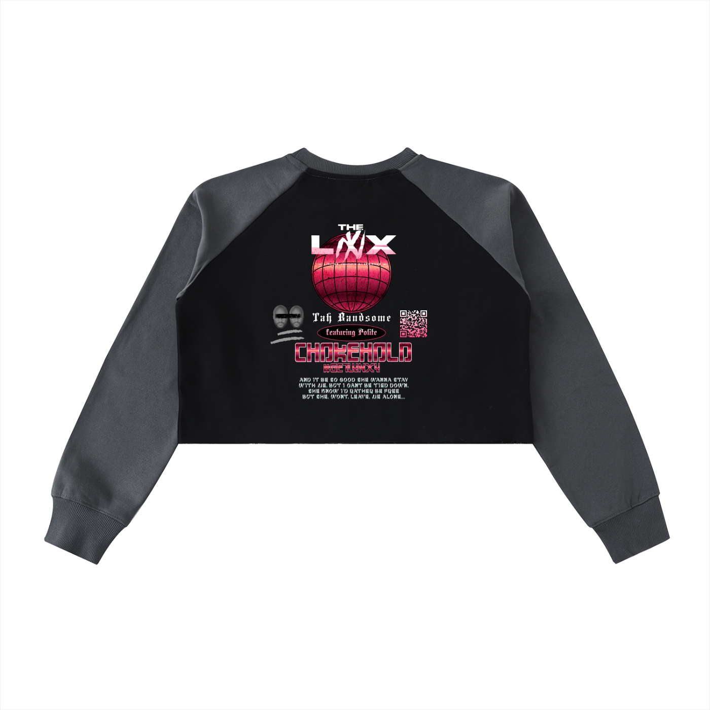 Chokehold x Crop Sweatshirt
